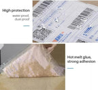 7.5" x 5.5" Shipping Label Sleeves, Self-Adhesive Top Loading Packing List Pouches, Clear Envelopes (400 Packs)