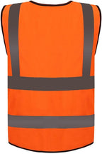 zojo High Visibility Reflective Vests,Adjustable Size,Lightweight Mesh Fabric, Wholesale Safety Vest for Outdoor Works