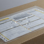 BEUYI Clear 7.5'' x 5.5'' Packing List Envelopes, Adhesive Shipping Label Pouch/Sleeve (100 Pack)
