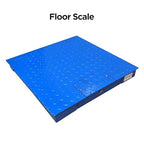 PEC 10,000 lb Capacity Heavy-Duty Industrial Floor Scale with Carbon Steel Ramp, Warehouse Pallet Weighing Equipment, Accurate Digital Indicator Included (48” x 48”, Ramp4840)