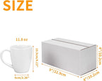 PETAFLOP 25 Pack 9x4x4 Inch White Shipping Boxes, Corrugated Cardboard Mailer Box for Small Business Mailing DIY