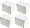 4 Stacks Fanfold 4" x 6" Direct Thermal Labels, 1000 Labels Per Stack, White Perforated Shipping Labels, Permanent-Adhesive, Compatible Zebra, Rollo Thermal Label Printer