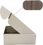 Shipping Boxes 11x9x3 inch Set of 25，White Corrugated Cardboard Box for Mailing Literature Mailer Small Business Shipping Packing Gifts Craft Digest Size Book Giving Products (11x9 x3 Inches)
