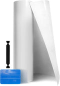 VViViD Clear Paint Protection Bulk Vinyl Wrap Film Including 3M Squeegee and Black Felt Applicator (24 Inch x 54 Inch)