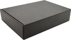 Small Black Shipping Boxes for Small Business Pack of 25-9x6x2 inches Cardboard Corrugated Mailer Boxes for Shipping Packaging Craft Gifts Giving Products