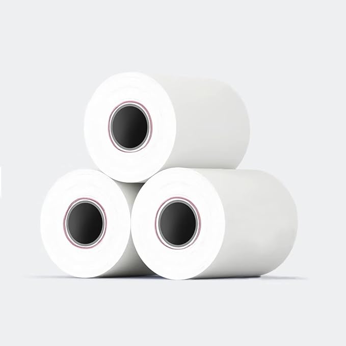 MFLABEL 3-1/8" x 119' Thermal Receipt Papers Rolls - 10 Rolls for 80mm Thermal POS Printer