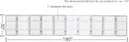 Pet Dog Gate Strong and Durable Freestanding Folding Acacia Hardwood Portable Wooden Fence Indoors or Outdoors by Urnporium (White Pet Gate, 10 Panel 30" Tall)