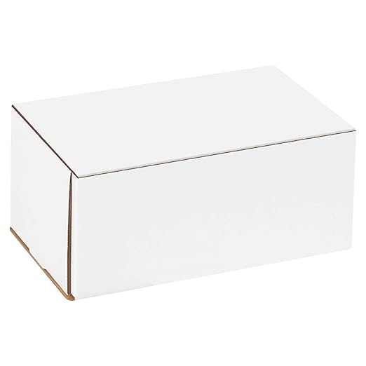 Box USA BM954 9"L x 5"W x 4"H, White (Pack of 50)