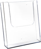 Clear Wall Mount File Display Rack Space Saving Acrylic Document Organizerss for Office School Supplies Office Wall Mounted Paper Tray