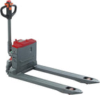 T Tory Carrier Electric Pallet Jack Truck 4400lbs Capacity Lithium Electric Pallet Trucks 48" x27" Forks Li-ion Battery Lift for Narrow Spaces, Easy Battery Replacement-Red