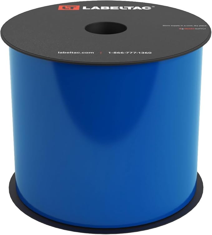LabelTac LT4/LT4P/LTPX Label Supply 4" x 150' Blue
