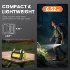 Yemao Led Work Light Rechargeable,Small Portable Work Light with Battery,High Lumen Underhood Work Lights with Magnetic,8 Modes Mechanic Lamp for Automotive Work,Garage,Shop,Car Repair,Emergency