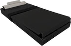 Saunders Dual Layer Police Storage Clipboard, Black Metal Clipboard with Storage, Ticket Size Paper Organizer with Steel Clip and Locking Latch, Police Equipment Form Holder for EMS - Made in USA