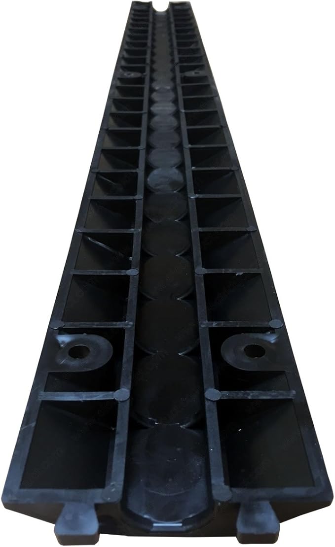 Electriduct Drop Trak Cable & Hose Protector Cord Cover - MINI - Black - 2 Pack