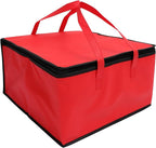 PRETYZOOM Insulated Bag for Food Packing, Large Capacity Pizza Packing Bags for Hot And Cold Food, Reusable Warming Carrier for Holiday, Picnic, Family Gathering
