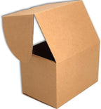 8x6x6 inches Small Shipping Boxes Set of 25 - Brown Mailer Corrugated Cardboard Boxes for Shipping Packaging Mailing Products