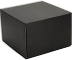 6x6x4 inches Small Shipping Boxes Set of 25 - Black Mailer Corrugated Cardboard Boxes for Shipping Packaging Mailing Products