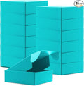 Cardboard Boxes Shipping Boxes,15 Pack Recyclable Corrugated Cardboard Box Small Mailing Storage Gift Boxes for Shipping, Mailing, Gifts Packaging, 6x6x2" (Blue)
