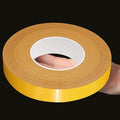 CHENYA Double Sided Tape Heavy Duty,0.59" X 66 Ft,Strong Carpet Tape with Fiberglass Mesh,Super Sticky Clear Two Sided Tape for Mounting Crafts,Carpet,Picture,Wallpaper,Balloon