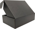 Black Shipping Boxes for Small Business Pack of 20-12x9x4 inches Cardboard Corrugated Mailer Boxes for Shipping Packaging Craft Gifts Giving Products