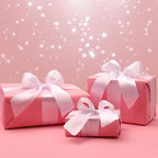 Vanhench Pink Wrapping Paper Roll 36" x 2400" (200'), Graduation Wrapping Paper, Pink Art Kraft Paper for Birthday, Wedding, Baby Shower, Bouquet Flower, Mothers Day Gifts, Crafts Wrapping