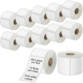 4200 Pcs 2.25" x 4" 3-Proof Direct Thermal Shipping Labels Compatible with Zebra LP2824 Plus ZD410 ZD411 ZD420 ZD421 ZP450 ZP505, 12-Roll Waterproof Mailing Address Labels for Rollo MUNBYN