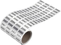 MECCANIXITY 2001 to 3000 Consecutive Number Stickers Inventory Label Black Numbers for Office Warehouse Numbering Classification