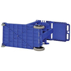 Global Industrial Janitor Cart Blue with 25 Gallon Vinyl Bag