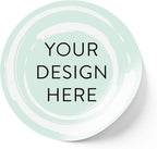100 Custom Vinyl Stickers - Upload Your own Image, Text, Design, Logo - Personalized Logo Labels for Handmade, Packaging, Bottle, Jars, Candle, Brand Stickers (Mint, 3x3)