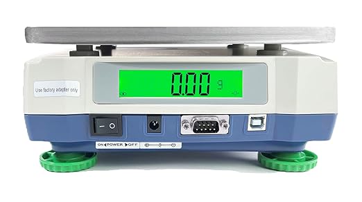 TREE HRB-XG 3101 High Resolution Balance, 3100 G X 0.1 G Accurate Digital Precision Industrial Scientific Commercial Pharmacy Chemical Fine Powder Jewelry Electronic Balance