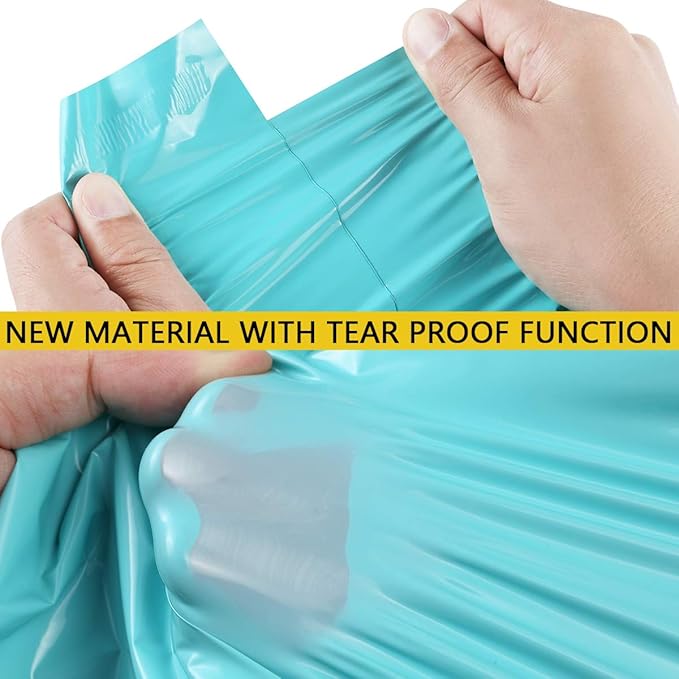 UCGOU Poly Mailers 24x24 Inch Teal 50 Pack Extra Large Shipping Bags Strong Thick Mailing Envelopes Self Seal Adhesive Waterproof and Tear Proof Boutique Postal for Clothing Quilt and More