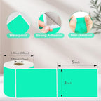 3 x 5 inch Home Moving Box Labels for Storage Bins 300pcs Colored Blank Label Sticker for Shipping Thermal Printer Color Coding Rectangle Moving Labels for Packing Boxes,Watercolor Green