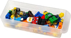 Akro-Mils 16-Drawer Plastic Cabinet for Garage Organization, Beads, Makeup Organizer, Building Bricks Storage, Teacher Toolbox, 10-1/2" W x 6-1/2" D x 8-1/2" H, 10716 Black (Pack of 4)