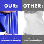 POLYSELLS 100 pcs 10x13 Inches Purple Poly Mailers Shipping Envelopes, Strong Adhesive Sealing, Waterproof, and Tear-resistant Postal Mailing Bags for Clothing, Books, and Accessories