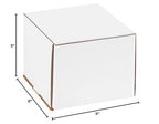 Box USA BM665 6"L x 6"W x 5"H, White (Pack of 50)
