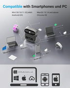 Phomemo M220 Label Maker, Bluetooth Barcode Label Printer, Thermal Sticker Maker Machine for Barcode, Address, Tag Labeling, Compatible with Phone & Laptop
