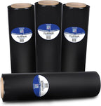 International Plastics Co. 70 Gauge 15" Plastic Stretch Film/Wrap 1500ft Clear Moving Industrial Packing Heavy Duty Shrink Cling Durable Furniture (Pro 18" Black, 4 Rolls)