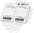 Shipping Label 2 per Sheet /8.5 "x 5.5" Mailing Labels for Laser and Inkjet Printers, Half Page Self Adhesive Sticker Labels for Packages (500 Sheets, 1000 Labels)