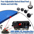 Industrial Floor Scale, 48" x 60", 5000LB/0.5LB, PEC Focus on Industry for 60 Years