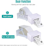 Eujgoov Universal Compatibility Label Holder,Easy to Use,Premium Material Organizer for Thermal Label Rolls