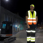 A-SAFETY Red High Visibility Vest