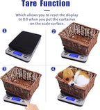 Fuzion Shipping Scale, Accurate Digital Postal Scale 86 lb/0.1 oz with Hold and Tare Function, Postage Scale for Packages and Mailing, LCD Display, Battery and AC Adapter