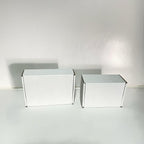7x5x2 Shipping Boxes Set of 50, White Small Corrugated Cardboard Box, Mailer Box