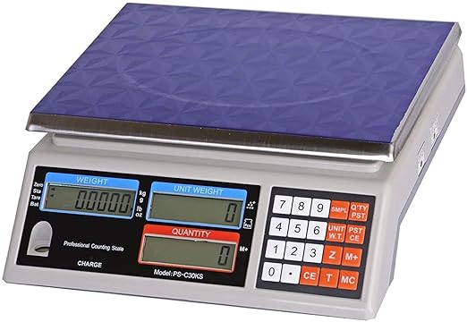 Liberty PS-C30KS Series Counting Scales - Fast and Versatile Series of Counting and Check-Weighing Scales - Using Highly Accurate and Precise Sensors, (PS-C30KS-6kg)