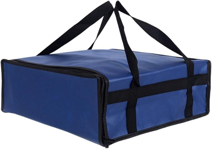 Insulated Pizza Delivery Bag for Hot and Cold Food, Reusable Thermal Carrier for Commercial, Picnic, DoorDash, Uber Eats, Large Size- Medium