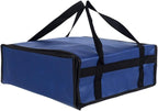 Insulated Pizza Delivery Bag for Hot and Cold Food, Reusable Thermal Carrier for Commercial, Picnic, DoorDash, Uber Eats, Large Size- Medium