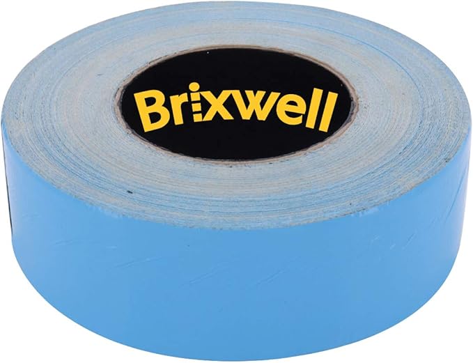 Brixwell 6 Rolls - Blue Double Coated Carpet Tape 2 Inch x 36 Yard Made in the USA