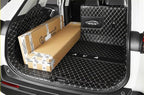 Trunk Cargo Liner for Mercedes GLE SUV GLE300 GLE320 GLE350 GLE400 2020-Current 7-Seater Full Coverage Protection, All Season, Heavy Duty Black w/Red Stitching