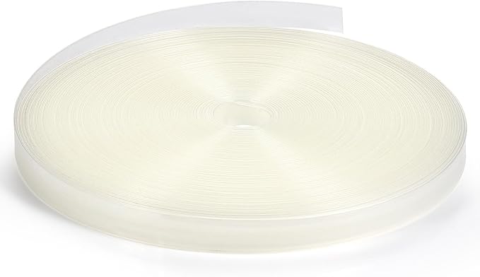 Chanzon 5/16 inch (8 mm) Clear 2:1 Heat Shrink Tube 80Ft Roll Polyolefin Sleeving Wrap for Wire Shrinking 1pcs