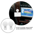 Mikinona 1pair Car Clip Memo Holder Cup Glasses and Document Organizer Car Accessory for Easy Storage and Secure Mounting Vehicles
